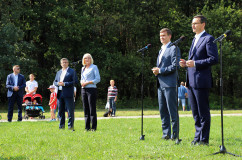 Galeria zdjęć z wizyty premiera Mateusza Morawieckiego w Tychach /fot. A Karendał/