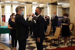Odznaczenia państwowe dla samorządowców /fot. A. Księżnik/
