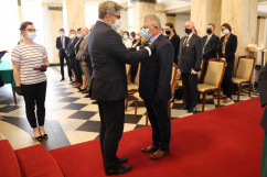 Wręczenie odznaczeń państwowych /fot. ŚUW/