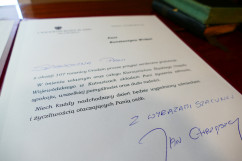 Galeria zdjęć z 107. urodzin katowiczanki Konstancji Wróbel z udziałem wicewojewody Jana Chrząszcza /fot. A. Kucharzewska/