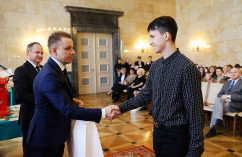 Galeria zdjęć z finału konkursu „Pocztówka na sto lat – moja Niepodległa” oraz wernisażu prac /fot. Anna Karendał/