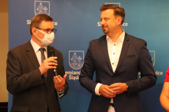 Uroczystość podpisania umów w ramach RPRD w Siemianowicach Śląskich /fot. A. Księżnik/