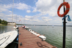 Zdjęcia z tegorocznej edycji akcji „Kręci mnie bezpieczeństwo... nad wodą” na zbiorniku Dziećkowice w Chełmie Śląskim /fot. A. Karendał/