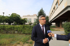 Podpisanie umów na wymianę akceleratora i zakup karetek dla województwa śląskiego /fot. I. Matuszewska/