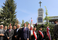 Galeria zdjęć z obchodów w Jastrzębiu-Zdroju z udziałem premiera Mateusza Morawieckiego oraz wojewody Jarosława Wieczorka /fot. A. Karendał/