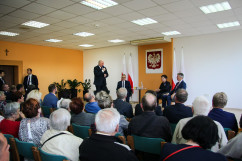 Galeria zdjęć z konferencji prasowej i spotkania z seniorami z udziałem wicepremier Beaty Szydło w Bielsku-Białej /fot. D. Kotlarz/
