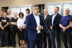 Wizyta premiera Mateusza Morawieckiego w Bytomiu /fot. A. Księżnik/