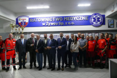 Przekazanie środków na ambulans