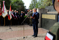 Galeria zdjęć z uroczystości z okazji 38. rocznicy podpisania Porozumienia Katowickiego /fot. A. Karendał/