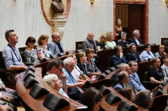 Galeria zdjęć z konferencji nt. Pomników Historii w Sali Sejmu Śląskiego /fot. A. Karendał/
