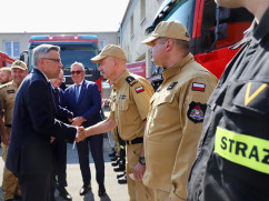 Wojewoda gratuluje strażakom