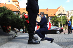 Uroczystości z okazji 81. rocznicy śmierci Wojciecha Korfantego /fot. A. Księżnik/