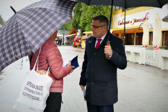 Fotogaleria z ostatniego dnia akcji informacyjnej dot. 