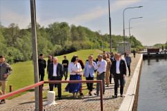 Wizyta minister Moskwy w Rudzińcu