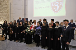 Uroczystość  z cyklu „Śladami Powstania Styczniowego w regionie częstochowskim” na Jasnej Górze. /fot. Tomasz Pasławski/