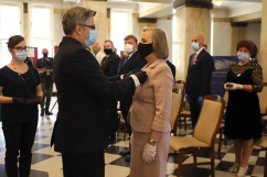 Odznaczenia państwowe dla samorządowców /fot. A. Księżnik/