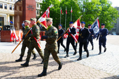 Uroczysty apel z okazji Dnia Flagi Rzeczypospolitej Polskiej