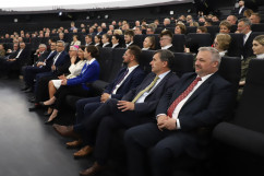 Otwarcie Planetarium w Chorzowie - uczestnicy wydarzenia /fot. A. Księżnik/