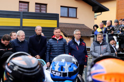 Galeria zdjęć z wizyty Prezydenta RP Andrzeja Dudy w Szczyrku i Buczkowicach /fot. A. Karendał/