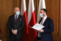 Uroczystość nadania tytułu Aktywnego Seniora 2020 fot. A. Księżnik