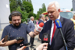 Wiceminister Waldemar Kraska z wizytą w Śląskiem /fot. A. Kucharzewska/
