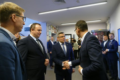 Premier Mateusz Morawiecki z wizytą w Muzeum Powstań Śląskich /fot. A. Kucharzewska/