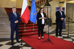 Spotkanie z przedsiębiorcami i samorządowcami w Katowicach /fot. A. Księżnik/