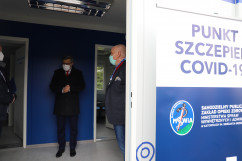 Briefing dot. majówkowej akcji szczepień /fot. I. Matuszewska/