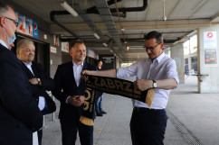 Wizyta premiera Mateusza Morawieckiego w Zabrzu /fot. A. Księżnik/