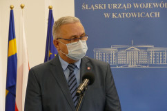 Briefing prasowy dotyczący nowoczesnego systemu sekwencjonowania genomu koronowirusa SARS-CoV-2 /fot. B. Szwedowski/