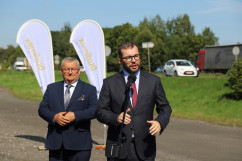 Galeria zdjęć z konferencji prasowej dot. drogi ekspresowej S1/fot. I. Matuszewska