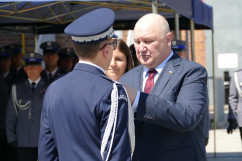 wojewódzkie obchody Święta Policji garnizonu śląskiego /fot. A. Kucharzewska/