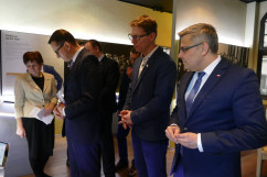 Premier Mateusz Morawiecki z wizytą w Muzeum Powstań Śląskich /fot. A. Kucharzewska/