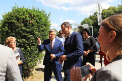 Wizyta premiera Mateusza Morawieckiego w Gliwicach /fot. A. Księżnik/