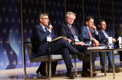 Zdjęcia z debaty na temat regionów górniczych podczas  Europejskiego Kongresu Gospodarczego /fot. A. Karendał/