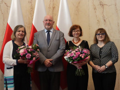 Uczestnicy spotkania wicewojewody śląskiego z konsul generalną Francji/fot. ŚUW