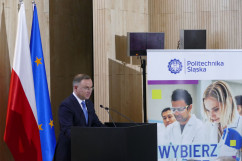 Prezydent RP przemawia podczas kongresu/ fot. A. Kucharzewska
