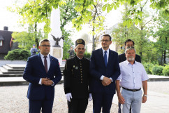 Wizyta premiera Mateusza Morawieckiego w Rudzie Śląskiej /fot. A. Księżnik/