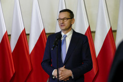 Premier Mateusz Morawiecki z wizytą w Katowicach /fot. A. Kucharzewska/