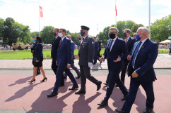 Obchody setnej rocznicy wybuchu II Powstania Śląskiego i Bitwy Warszawskiej /fot. ŚUW/