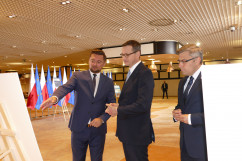 Galeria 5 zdjęć z inauguracji budowy instytucji naukowych w Katowicach/fot. A. Kucharzewska