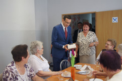 Zdjęcia z wizyty premiera Matusza Morawieckiego w Rudzie Śląskiej i Katowicach /fot. A. Kucharzewska, A. Karednał/