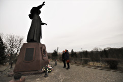 Uroczystość  z cyklu „Śladami Powstania Styczniowego w regionie częstochowskim” na Jasnej Górze. /fot. Tomasz Pasławski/