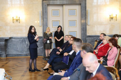 Zdjęcia z briefingu prasowego i konferencji pn.„Koalicja na rzecz osób niepełnosprawnych. Współpraca z organizacjami pozarządowymi” /fot. Anna Karendał/