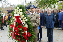 W Warszawie odsłonieto pomnik Wojciecha Korfantego /fot. A.Kucharzewska/