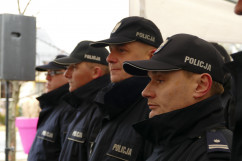 Otwarcie posterunku policji w Świerklanach /fot. A. Kucharzewska/