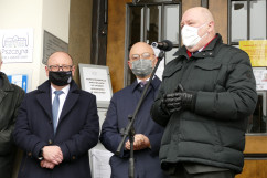 W wizycie ministra Michała Kurtyki w Pszczynie towarzyszył wicewojewoda Jan Chrząszcz