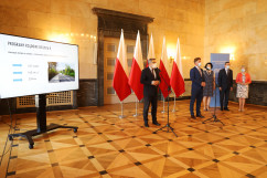 Nowy Rządowy Program Budowy Dróg Krajowych 2030 - konferencja prasowa /fot. A. Księżnik/