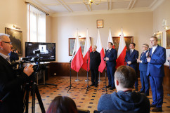 Briefing prasowy ws. Panteonu Górnośląskiego.