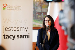 Zdjęcia z briefingu prasowego i konferencji pn.„Koalicja na rzecz osób niepełnosprawnych. Współpraca z organizacjami pozarządowymi” /fot. Anna Karendał/